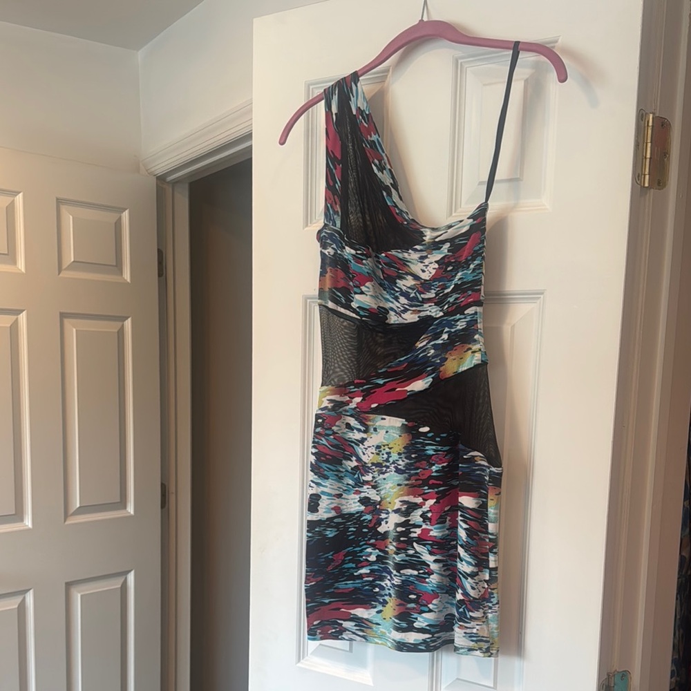 Multicolor Sleeveless Dress